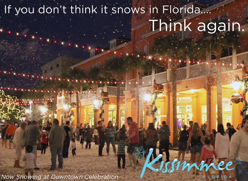 Visiting Kissimmee Florida for the #SnowyHoliday Event! A Florida Winter Wonderland!