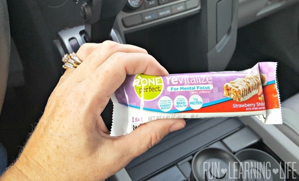 Places You Will Find Me Eating ZonePerfect Revitalize Bars For Mental Focus!