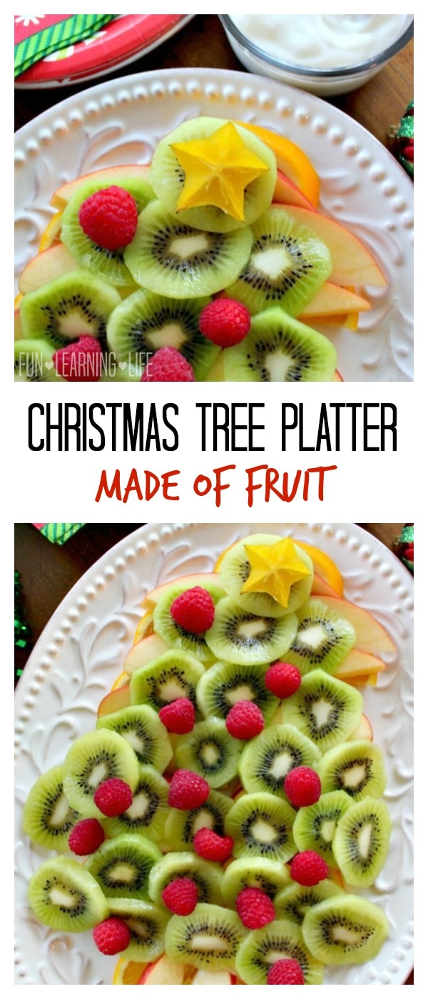 Christmas Tree Platter Made of Fruit For Better Holiday Choices! - Fun ...