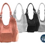 My First Purchase Through No More Rack! 75% off Woven Lines Pocket Handbag!