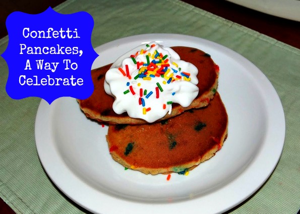 Celebration Confetti Pancakes
