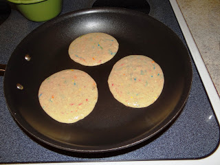 Confetti Pancakes, A Way To Celebrate