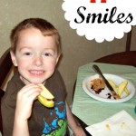 Apple Smiles, A Fun Children’s Snack and Great for Hand Eye Coordination!