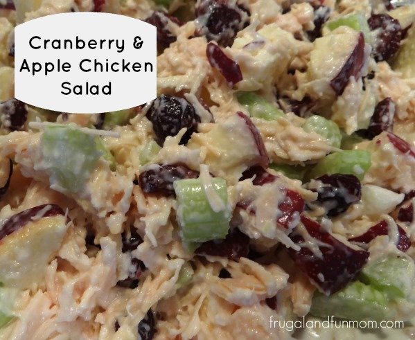 Apple Cranberry Chicken Salad