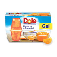 45¢ off when you buy any THREE packages of DOLE® Gels