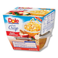 75¢ off when you buy any TWO DOLE® Fruit Crisps