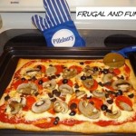 Review, Giveaway, and $1.25 off Coupon for NEW Pillsbury Artisan Pizza Crust with Whole Grain!  Check Out The Pizza I Made!
