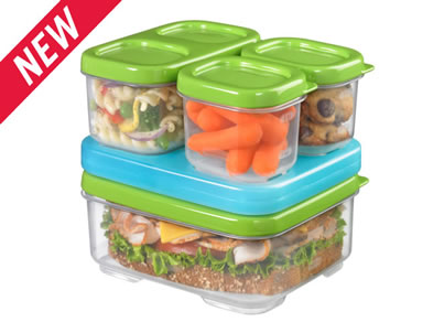 Fun School Lunches Ideas With The Rubbermaid LunchBlox - Mommy's