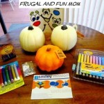 We Decorated Foam Pumpkins With the Help of BIC Mark-It Permanent Markers!