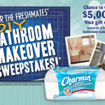 Enter to Win a $5000 Bathroom Makeover From Charmin Freshmates! Plus, Forty-two (42) Daily Prizes!