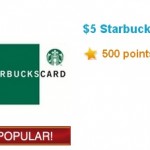 FREE $5 Starbucks Gift Card at Disney Movie Rewards with 500 Points!