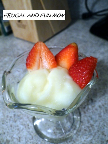 Better Bowls Vanilla Pudding with Strawberries