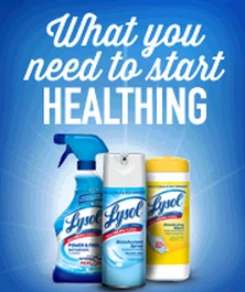 Lysol Healthing Products