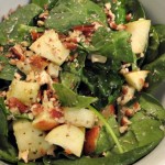 Spinach and Apple Salad Recipe! Great Compliments and Pretty Presentation!