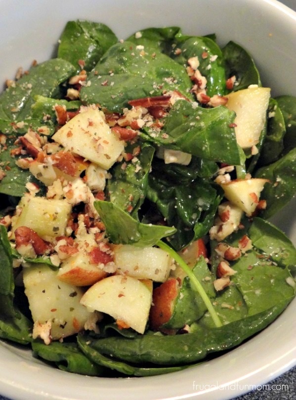 Spinach and Apple Salad Recipe