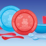 Nuby Fun Feeding Set! Cups, Plates, and Bowls That All My Kids Can Use! {Giveaway Ends 12 am 7/14/13}