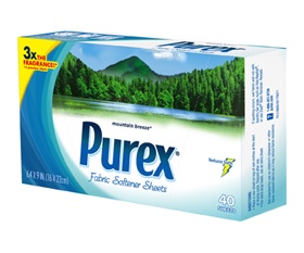 purex dryer sheets mountain breeze