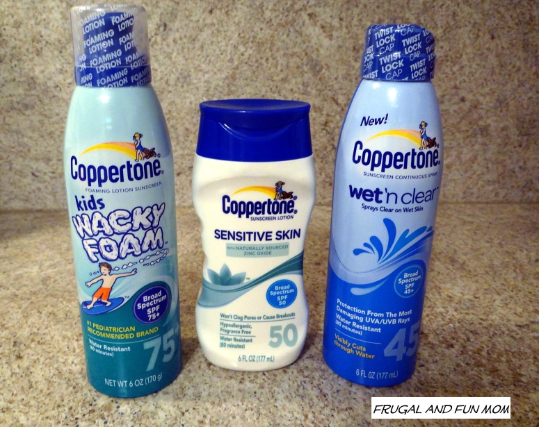 Coppertone Sunscreen Products for Kids