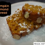 Pumpkin Almond Bread Recipe! A Fall Dessert That Looks Pretty and Tastes Wonderful!