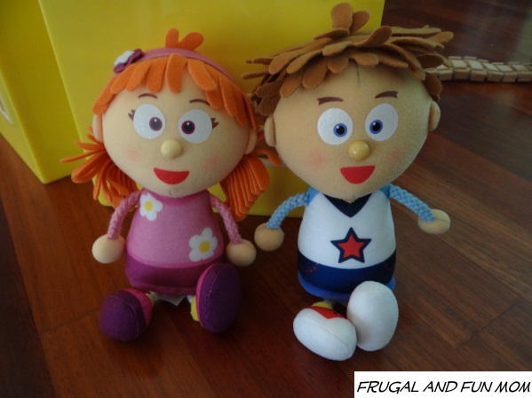 Tallulah and Tommy from Tickey Toc dolls