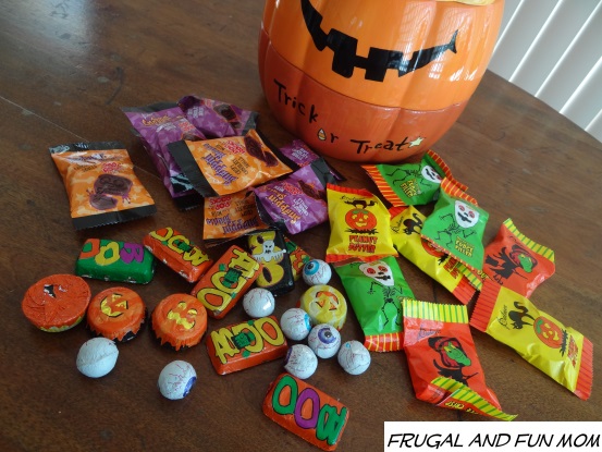 Varieties of Palmer Halloween Candy
