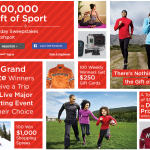 Sports Authority $500,000 Gift of Sport Holiday Sweepstakes! “The League” Members Earn Extra Entries With Purchases!