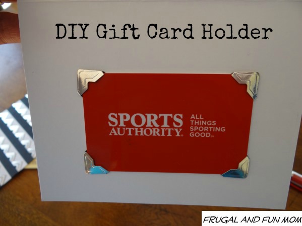 Gift Card Holder DIY