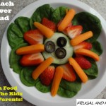 Spinach Salad Flower! A Creative Way to Get The Kids To Eat Vegetables!