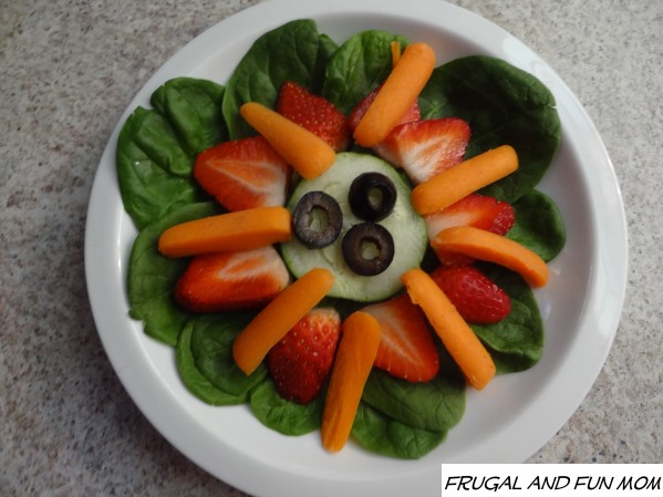 Spinach Flower Salad