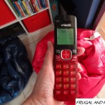 Review and Giveaway,  VTech Cordless Answering System CS6529-16! It Is a RED Phone!