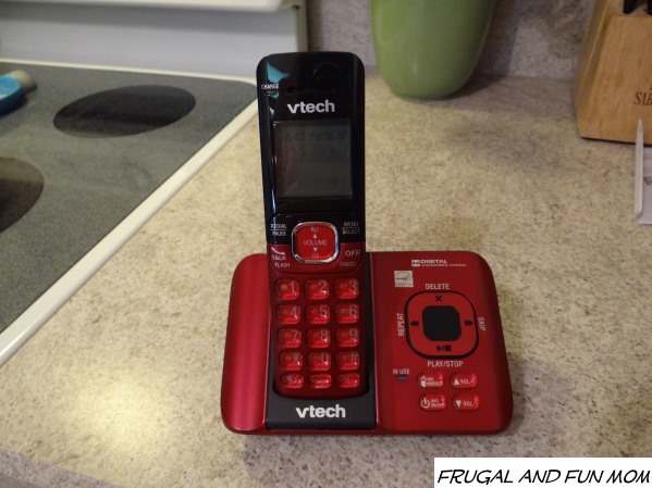 vtech Cordless Answering System Red Phone CS6529-16