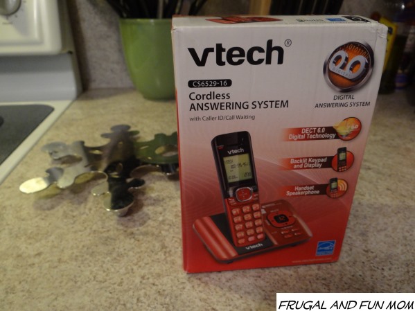 vtech Cordless Answering System Red Phone