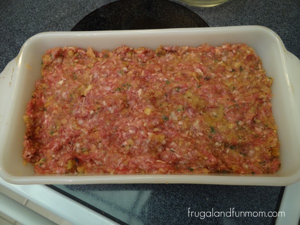 Applesauce and Stuffing Meatloaf Recipe