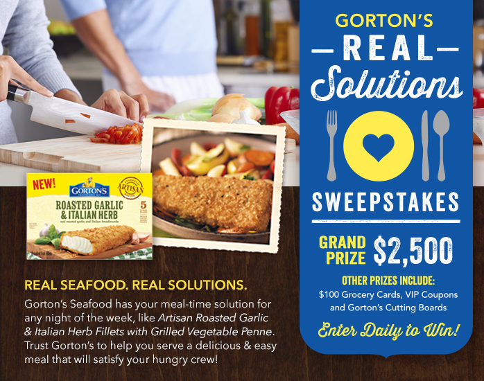 Gortons RealSolutions Sweeps