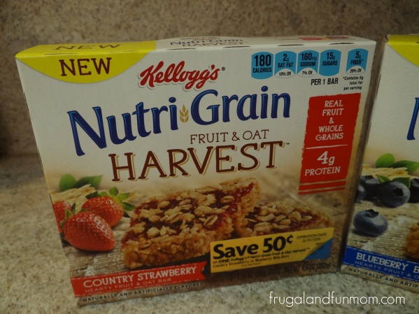 Nutri-Grain Fruit and Oat Harvest Strawberry