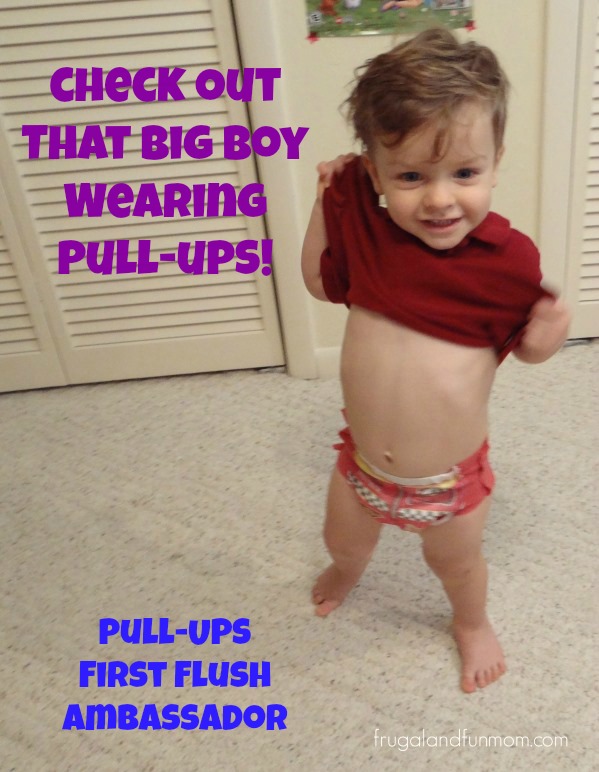 Big Kid Wearing Pullups