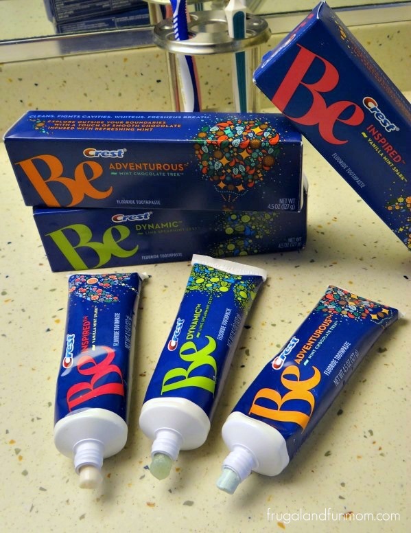 Varieties of Crest Be Toothpaste Flavors Photo