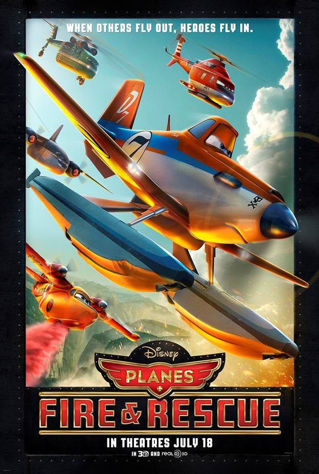 Disney Planes Fire and Rescue Poster