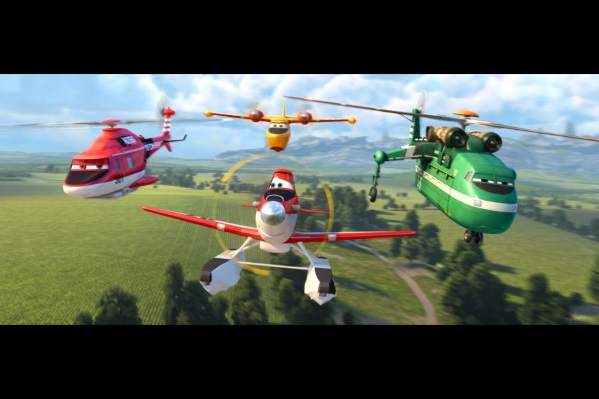 Disney planes fire and rescue team