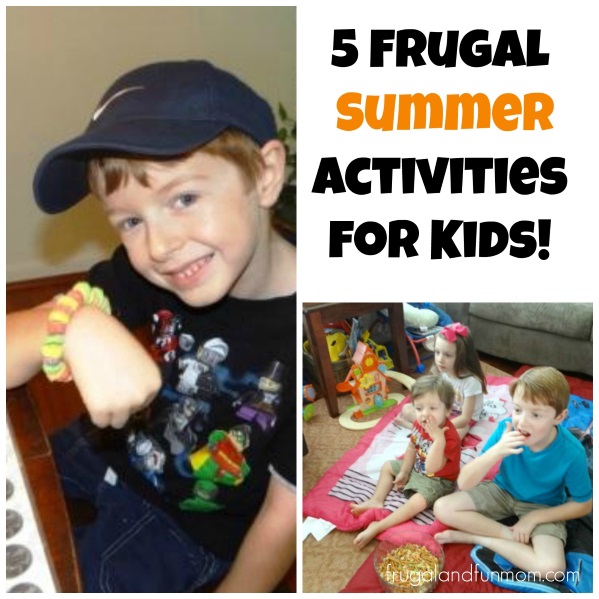 Frugal Summer Activities for kids