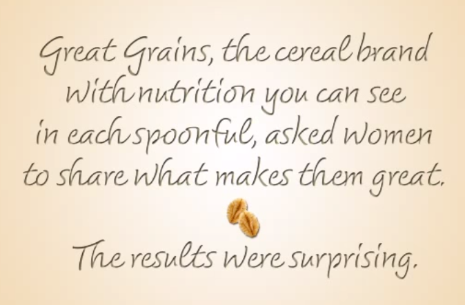 Post Great Grains What makes you great