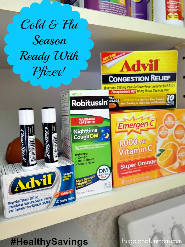 Organizing The Medicine Cabinet for Cold and Flu Season With Pfizer! #HealthySavings #Shop #CollectiveBias