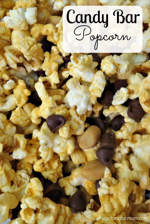 Candy Bar Popcorn Mix #PopSecretForts