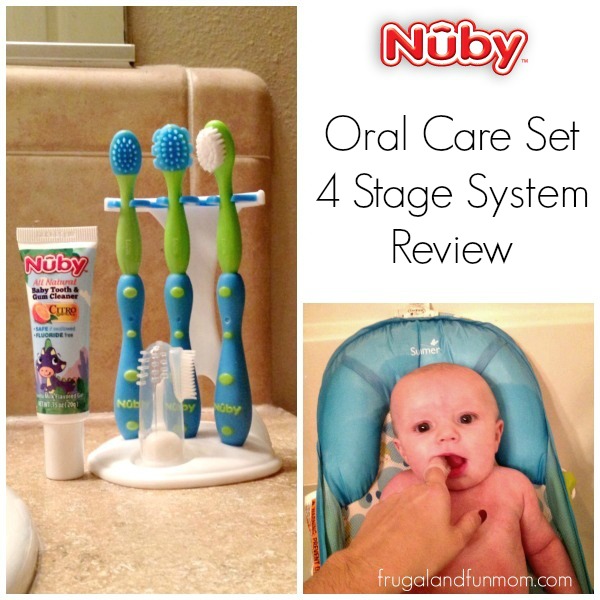 Nuby Oral Care Set 4 Stages Review