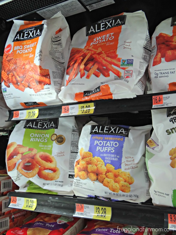 Alexia Products in the Freezer Section at Walmart