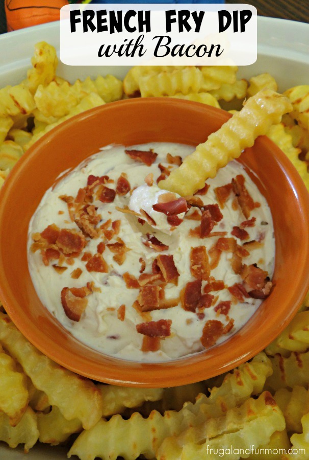 Bacon in French Fry Dip