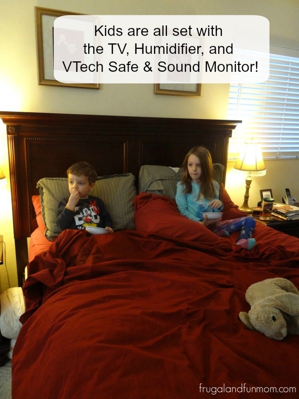 Children being watched by Monitor from VTech