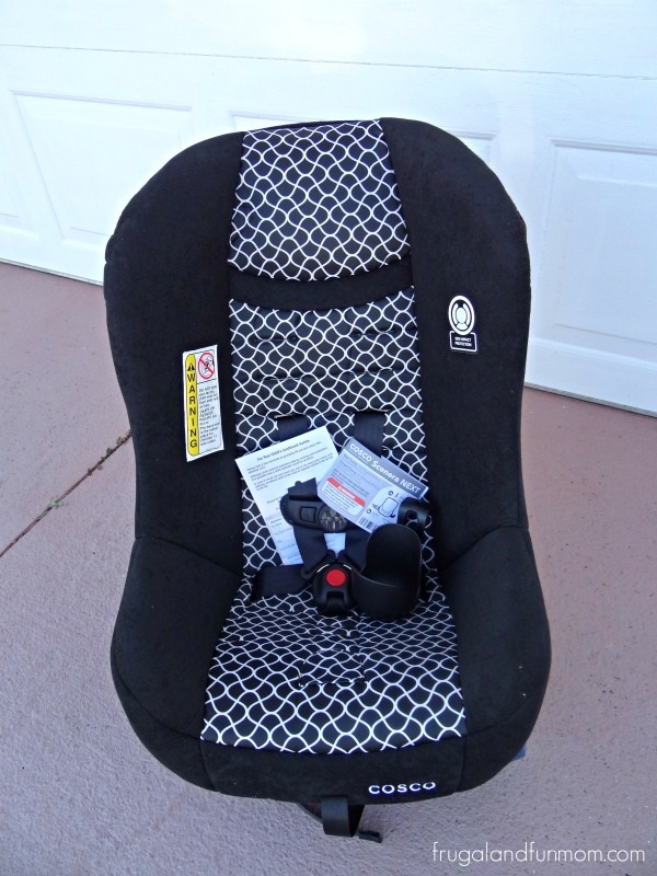 Cosco Scenera NEXT Convertible Car Seat Review! With $25 Walmart Gift ...