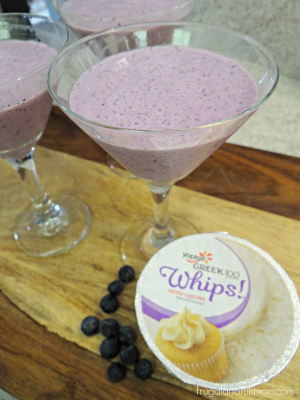Blueberry Vanilla Cupcake Smoothie Recipe! #whipitup