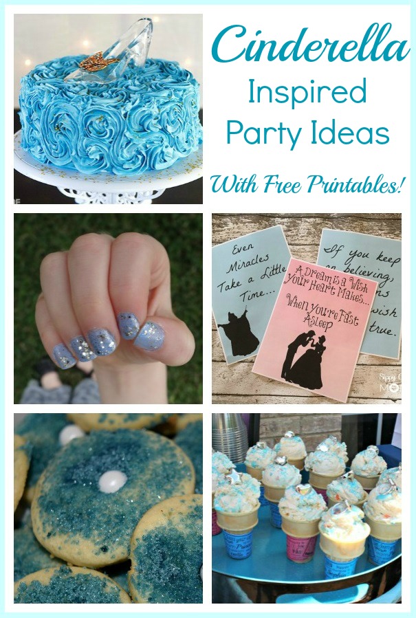 Easy Cinderella Inspired Party Ideas With Free Printable Activity Sheets! #Cinderella